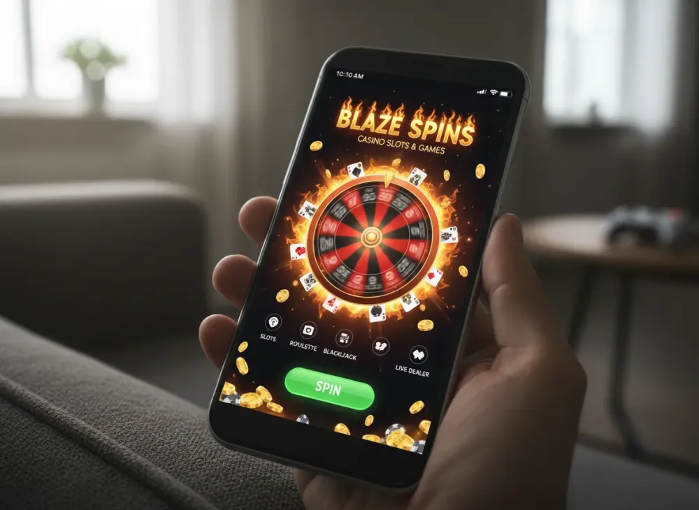 Blaze spins casino app review and mobile features