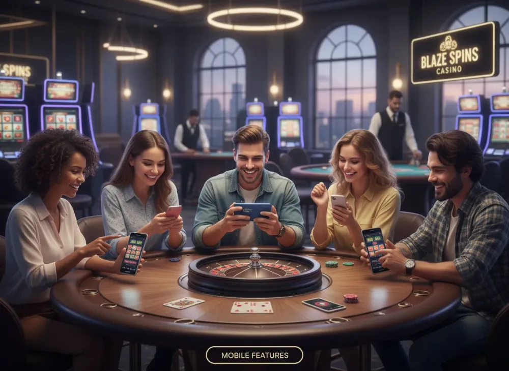 Blaze spins casino app review and mobile features